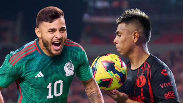 Alexis Vega y Efraín Álvarez (Foto tomada de: MexSport)