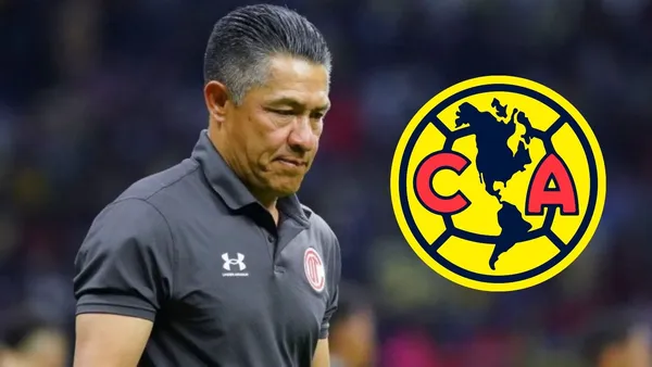 El América se enfrentó al Toluca en la cancha del Nemesio Diez en el compromiso de ida.