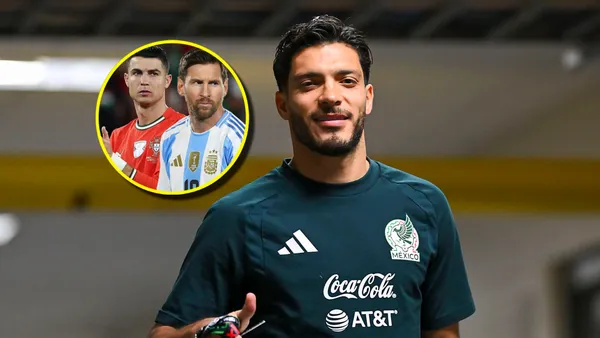 El ex americanista no se achicó ante los cracks mundiales de época.