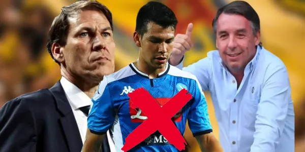 Lozano se quedó en el banquillo.