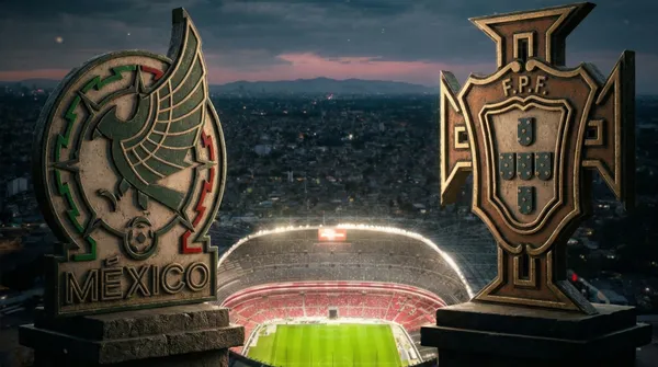 México recibe a Portugal en el Azteca.