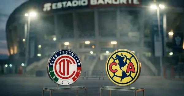 América recibe a Toluca.