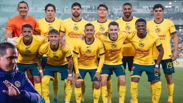 Alineación América ante Atlético Nacional (Foto: Club América) 