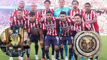 Alineación de Chivas en la Leagues Cup (foto: Chivas)