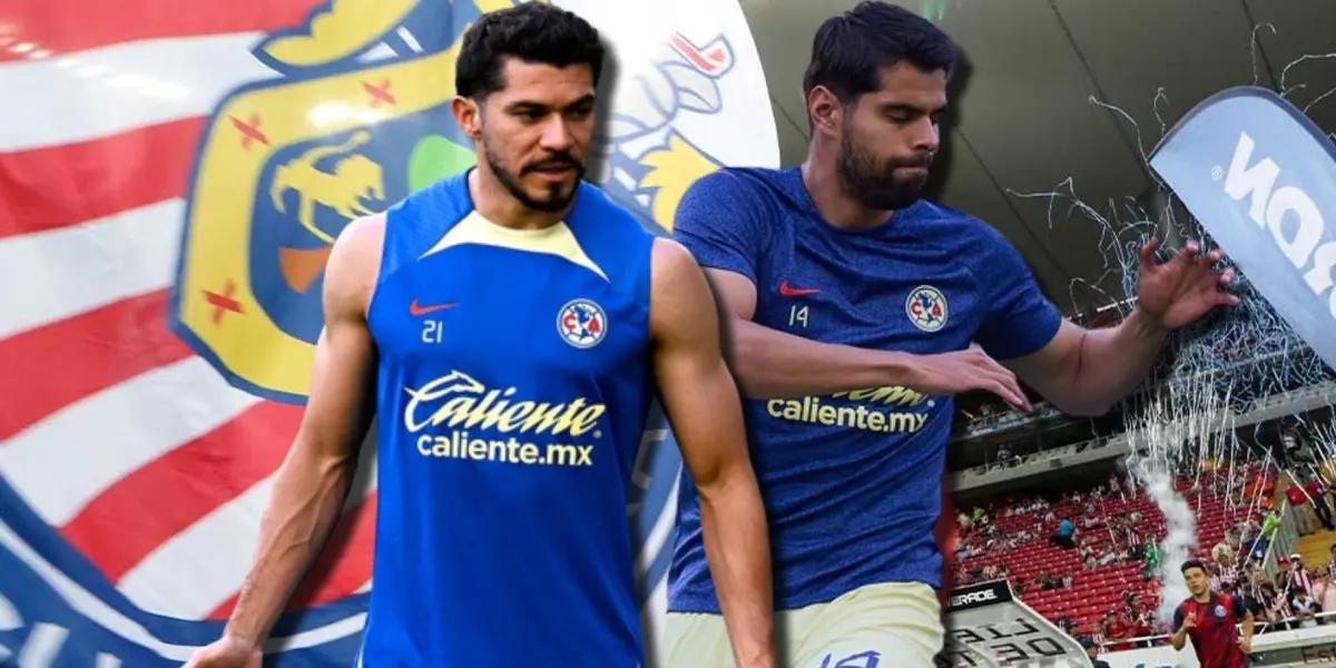 Ambos elementos azulcremas reaparecieron en el entrenamiento de este martes.