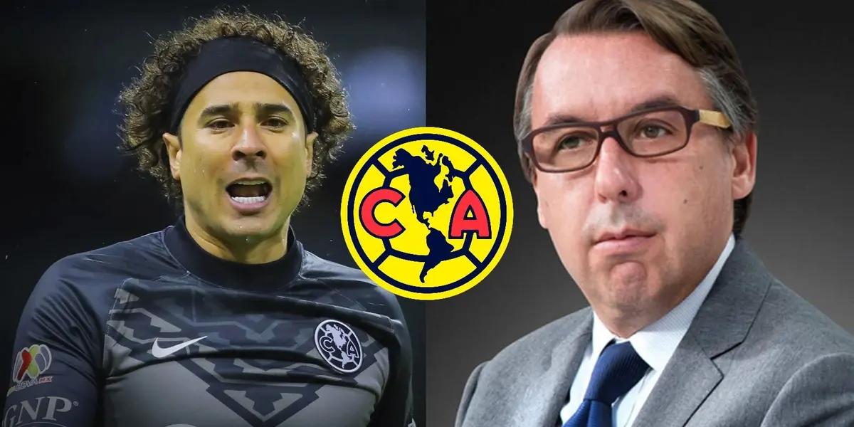 América y Guillermo Ochoa nada más no logran ponerse de acuerdo.