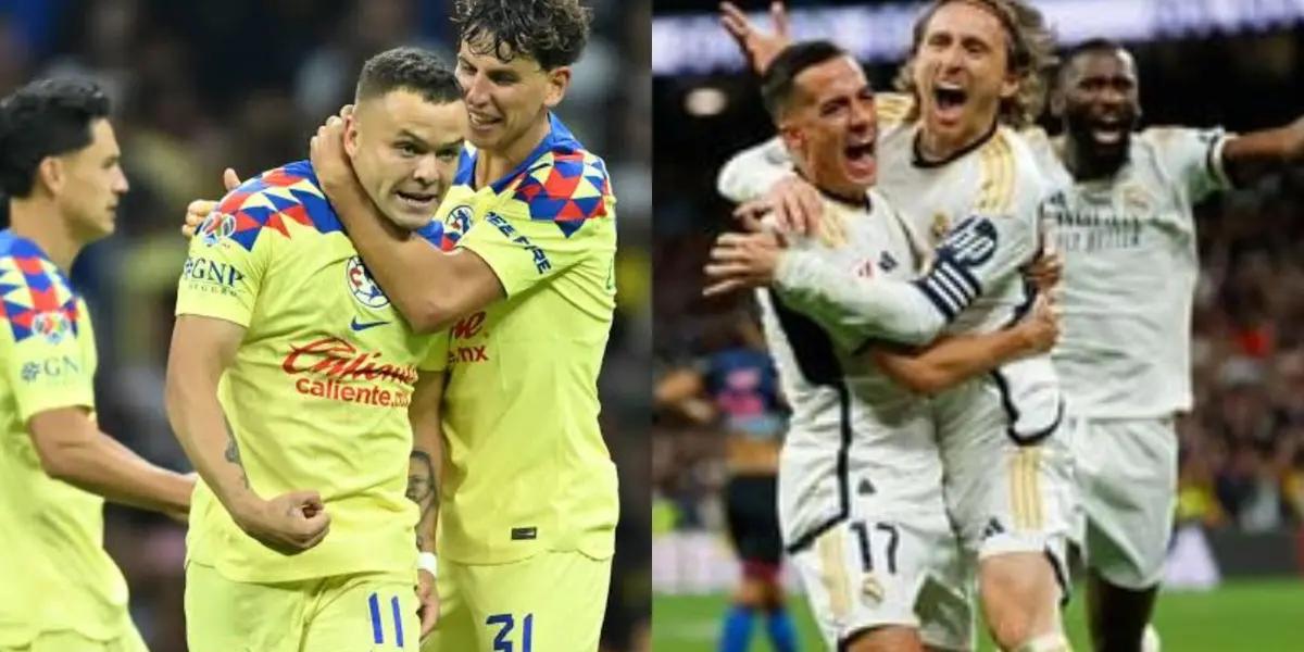 América y Real Madrid 