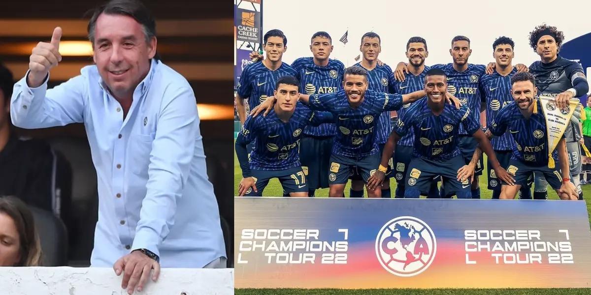 América ya reportó, los jugadores se presentaron para hacer las pruebas médicas.