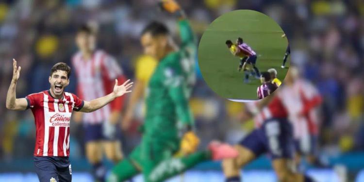 La falta de Antonio Briseño que debió ser penal a favor del América