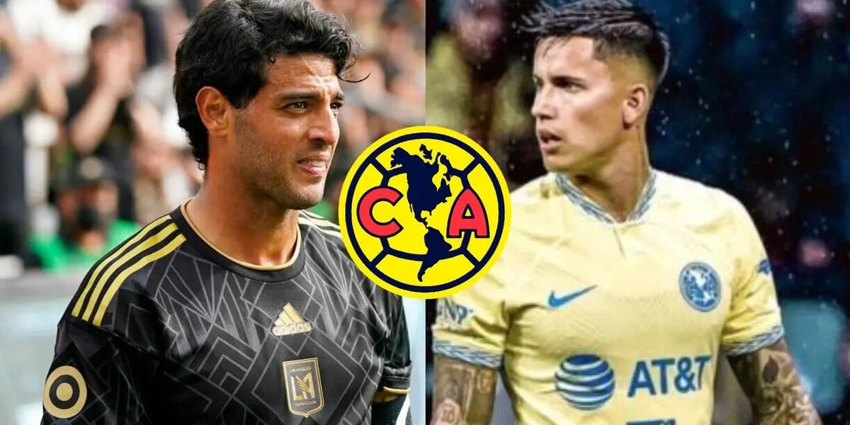 Brian Rodríguez no continuaría en el América en las condiciones para traer a Carlos Vela en su reemplazo