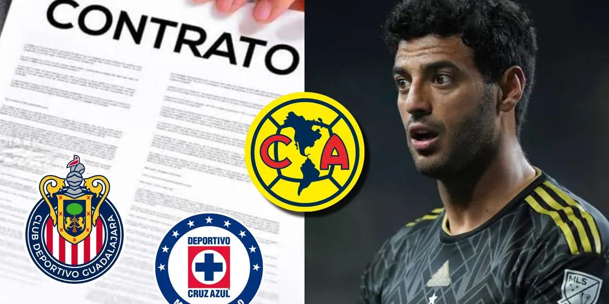 Carlos Vela es agente libre.