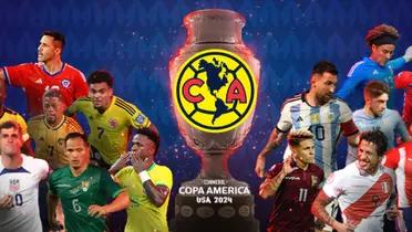 Copa América y escudo del América