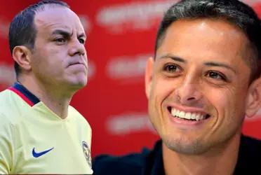 Dice que es del América y elogia a Chicharito