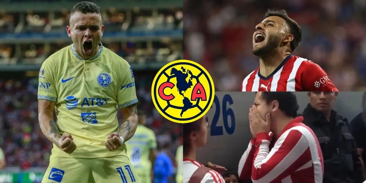 El América vuelve a ubicar a su acérrimo rival en el sitio que merecen