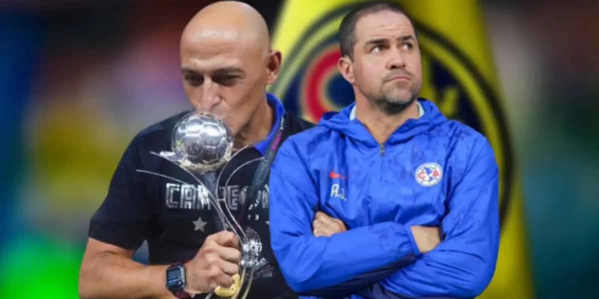 El entrenador azuclrema tuvo un honorable gesto tras alcanzar una nueva final con las Águilas.