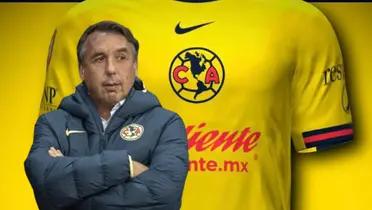 Emilio Azcárraga con camiseta del América