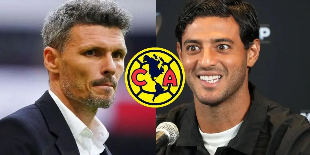 Fernando Ortiz podría quedar fuera del América y su reemplazo podría llegar con Carlos Vela bajo el brazo