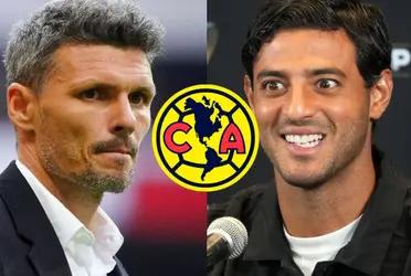 Fernando Ortiz podría quedar fuera del América y su reemplazo podría llegar con Carlos Vela bajo el brazo