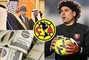 Guillermo Ochoa, ex portero del americano, recibe la mejor noticia de los jeques árabes