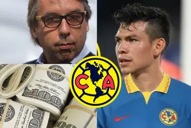 Hirving Lozano percibe 4.5 millones de euros en Napoli y lo que podría ganar en América