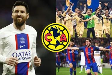 Ídolo en el América y ahora será hasta compañero de Lionel Messi