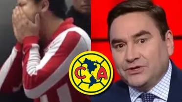 Jorge Pietrasanta criticando al América.