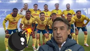 Jugadores de América y Azcárraga/FOTO: Récord 