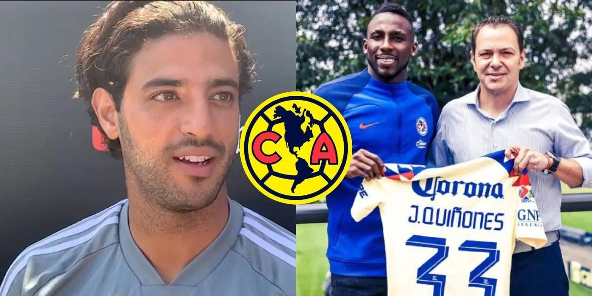 Julián Quiñones llegó al América y se embolsaría 20 millones de pesos, Carlos Vela ganaría aún más