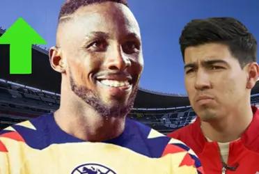 La hinchada americanista está en júbilo luego de la llegada de Quiñones al América.