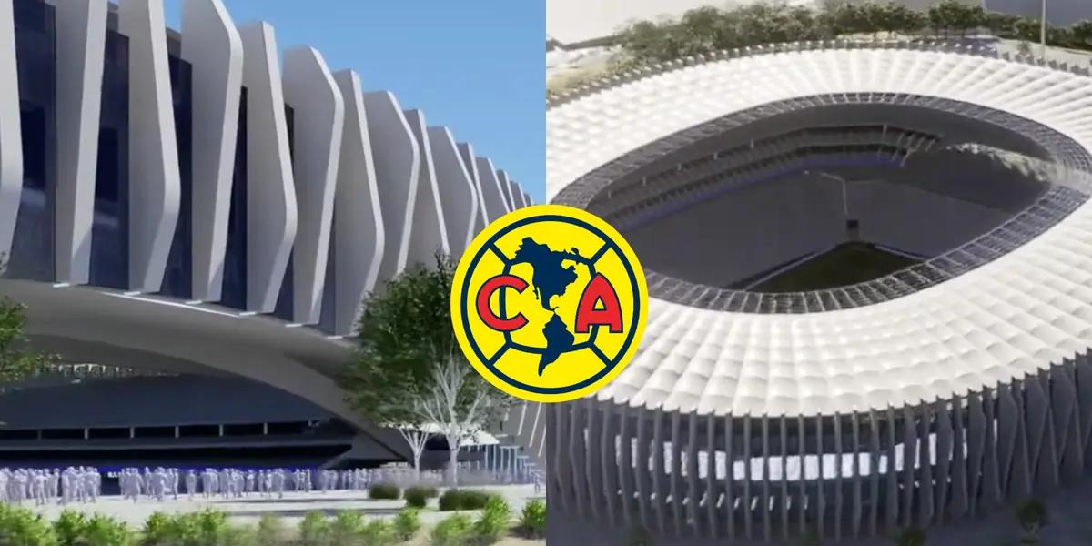 Nuevo estadio del América.