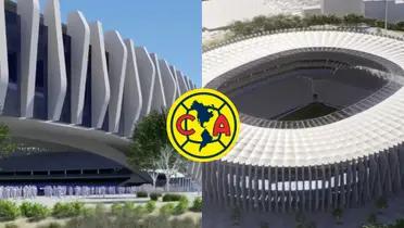 Nuevo estadio del América.