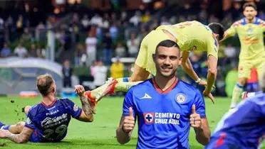 Penal de la final América vs Cruz Azul y Giakoumakis/FOTO:Marca