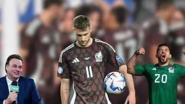 Santiago Giménez con la Selección Mexicana (Foto: Selección Mexicana) 