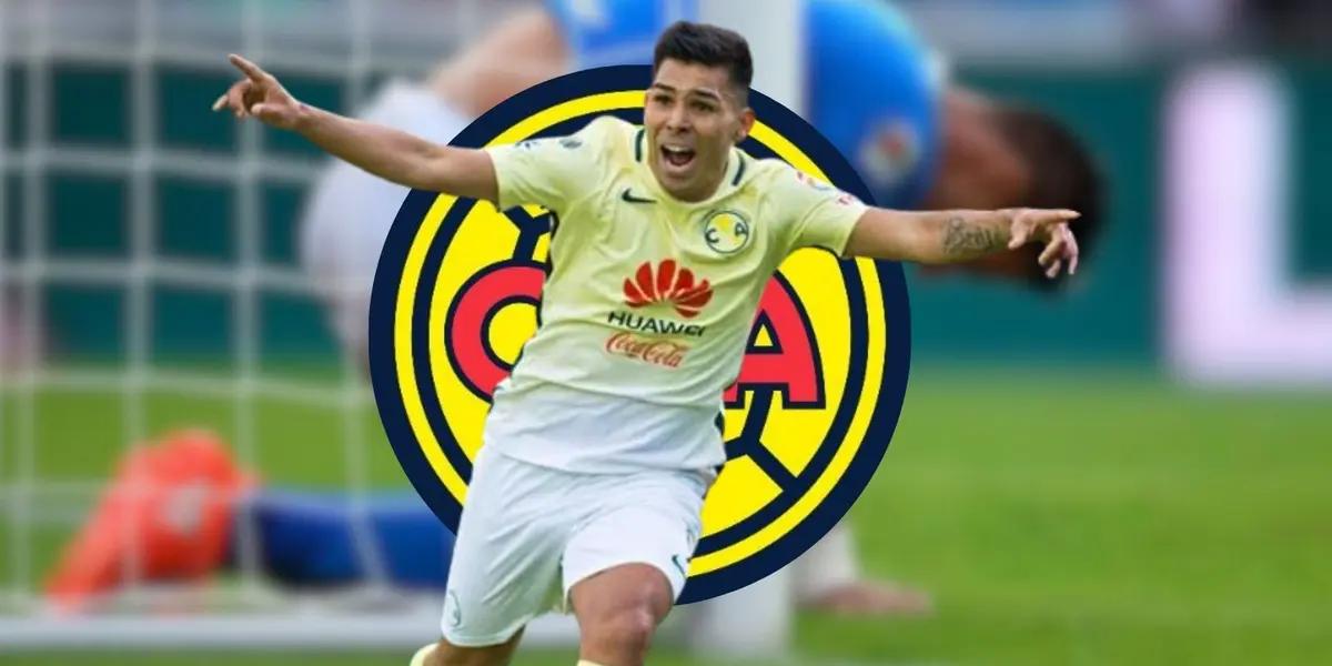 Silvio Romero con el América (Foto: Diario Récord);