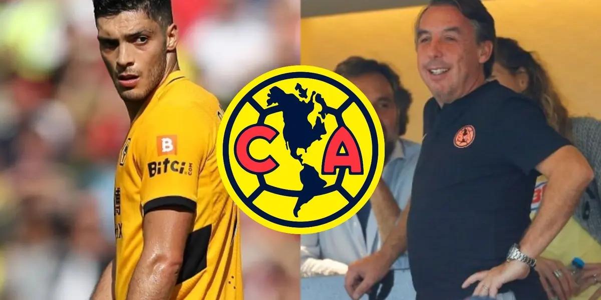 Uno de los sueños del americanismo es ver a Raúl Jiménez volver a portar la camiseta de las Águilas.