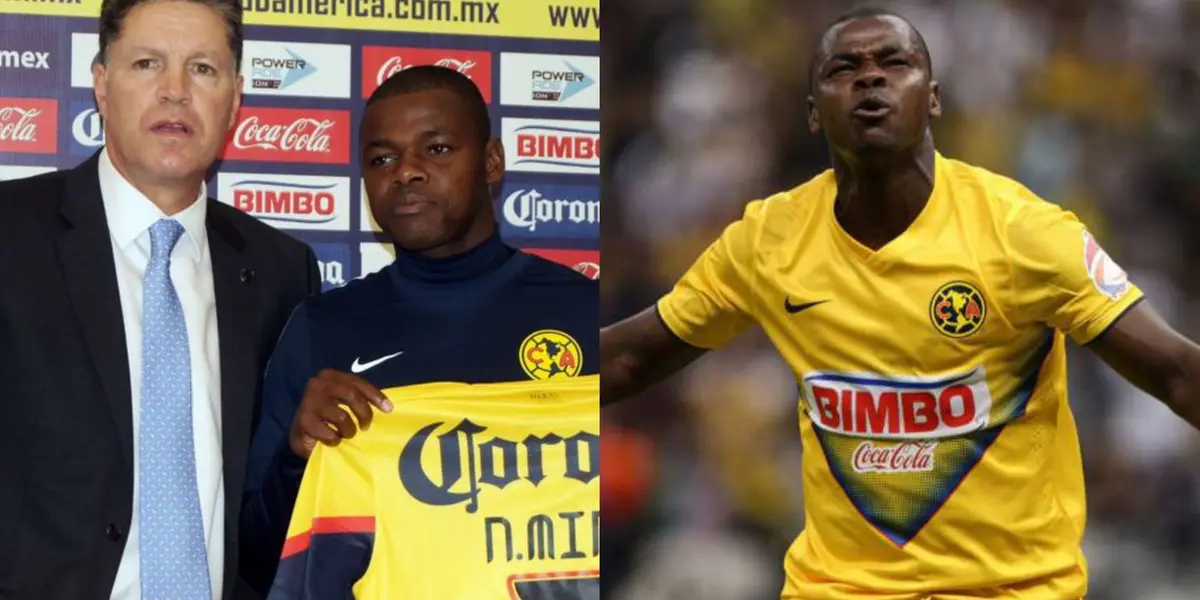 A Narciso Mina le quedó grande la camiseta del América, llegó a percibir un salario de 25 millones de pesos, pero ahora tiene un nuevo trabajo lejos del fútbol. 