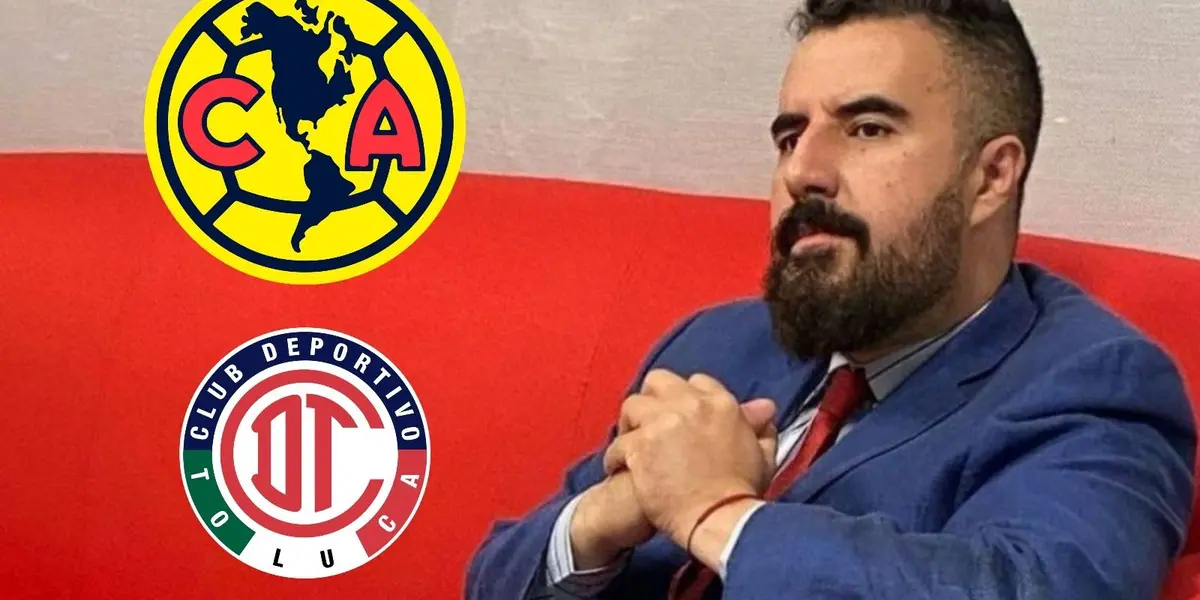 Álvaro Morales ha estado muy activo en las redes sociales con la serie del América.