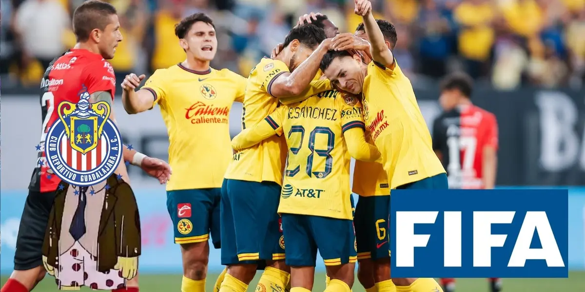 América celebra ante Atlas (foto: Club América)