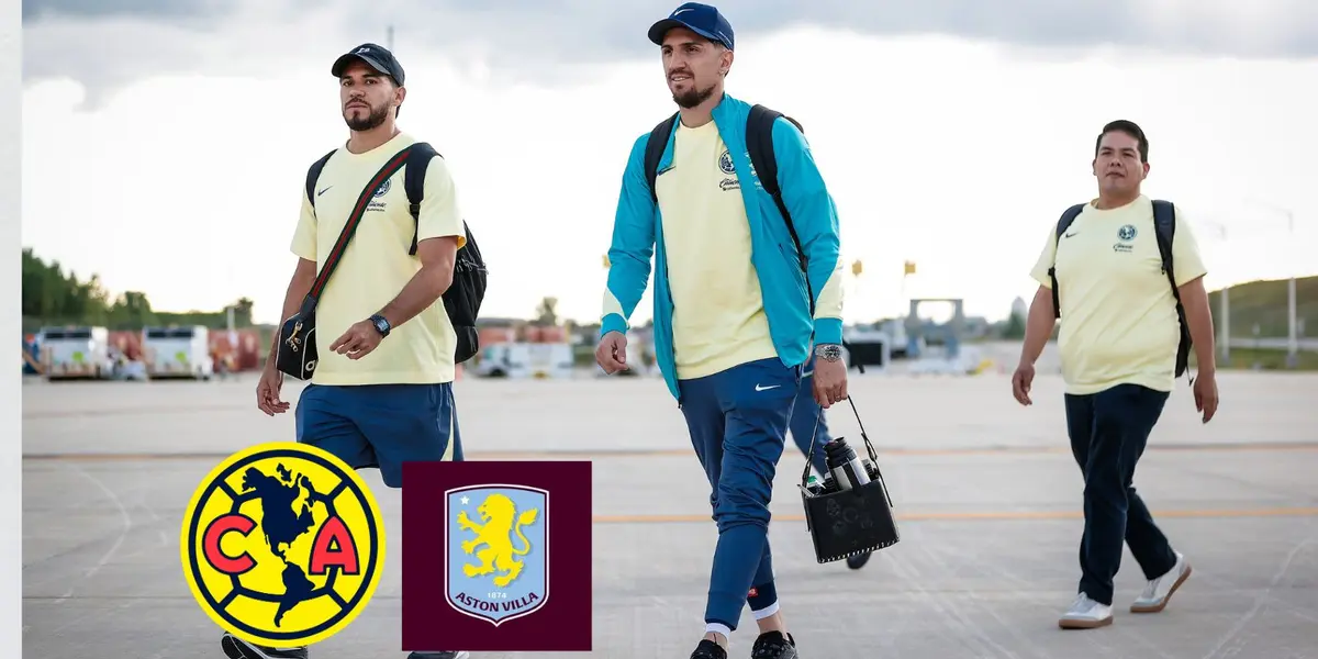 América en el aeropuerto (foto: Club América) 