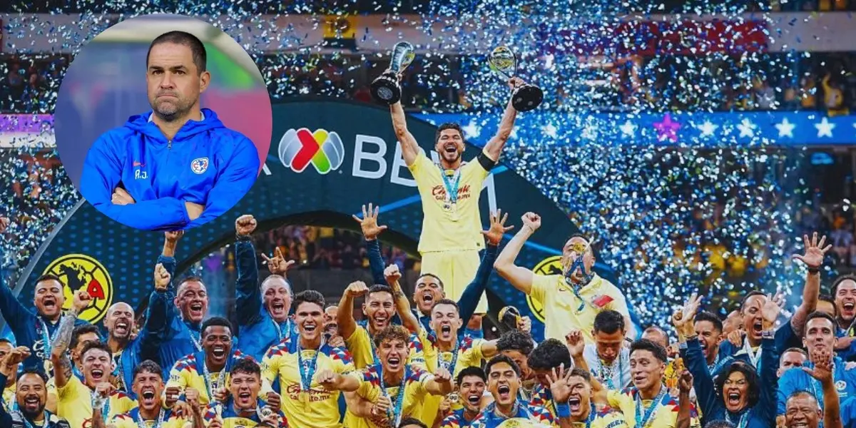 América festeja el título del Clausura 2024 (foto: Club América)