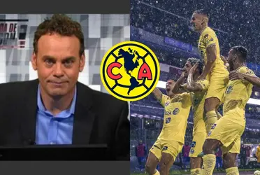 América lo hizo de nuevo y le calló la boca a David Faitelson La reacción de Faitelson cuando vio que América hundió al Cruz Azul 