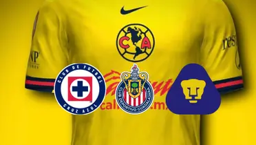 América, Pumas, Chivas y Cruz Azul