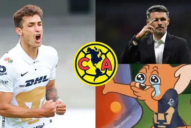 América se convertiría en la nueva casa del delantero de Pumas gracias al Tano Ortiz