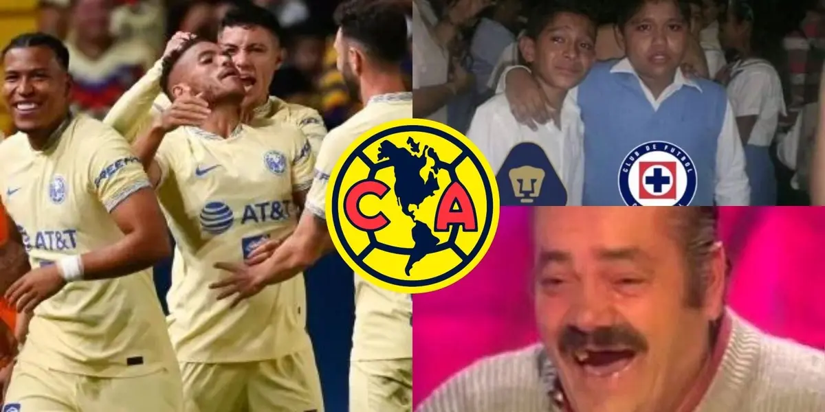 América vuelve a humillar a sus rivales capitalinos y hasta la liga lo celebra con las Águilas