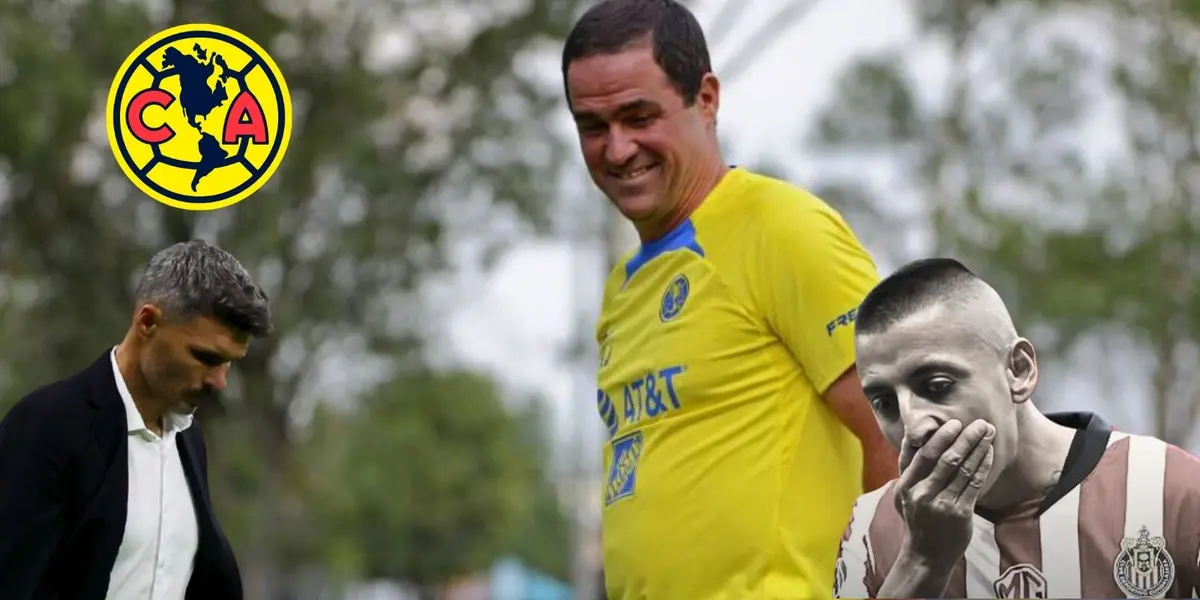 André Jardine en el entrenamiento del América (foto: Club América) 