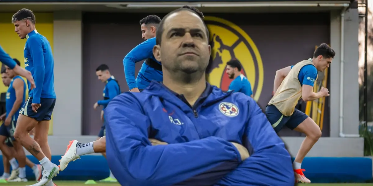 André Jardine en entrenamiento del América