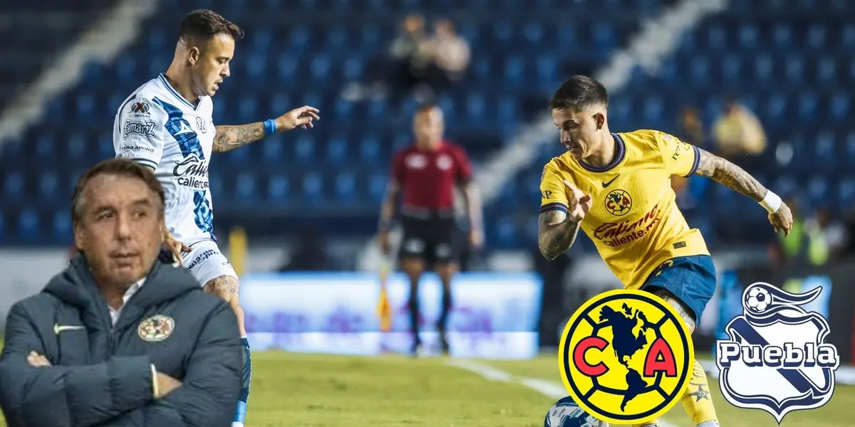 El América perdió ante Puebla en el estadio Ciudad de los Deportes 