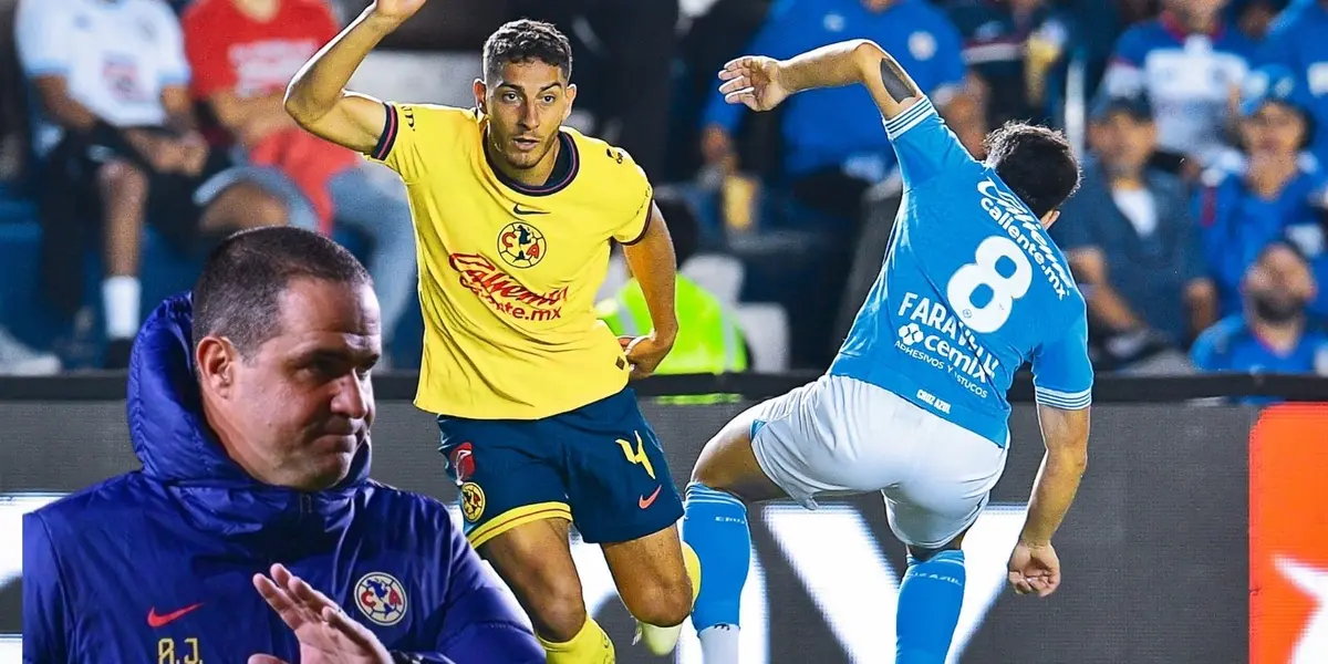 Cruz Azul ante América (Foto: Club América) 