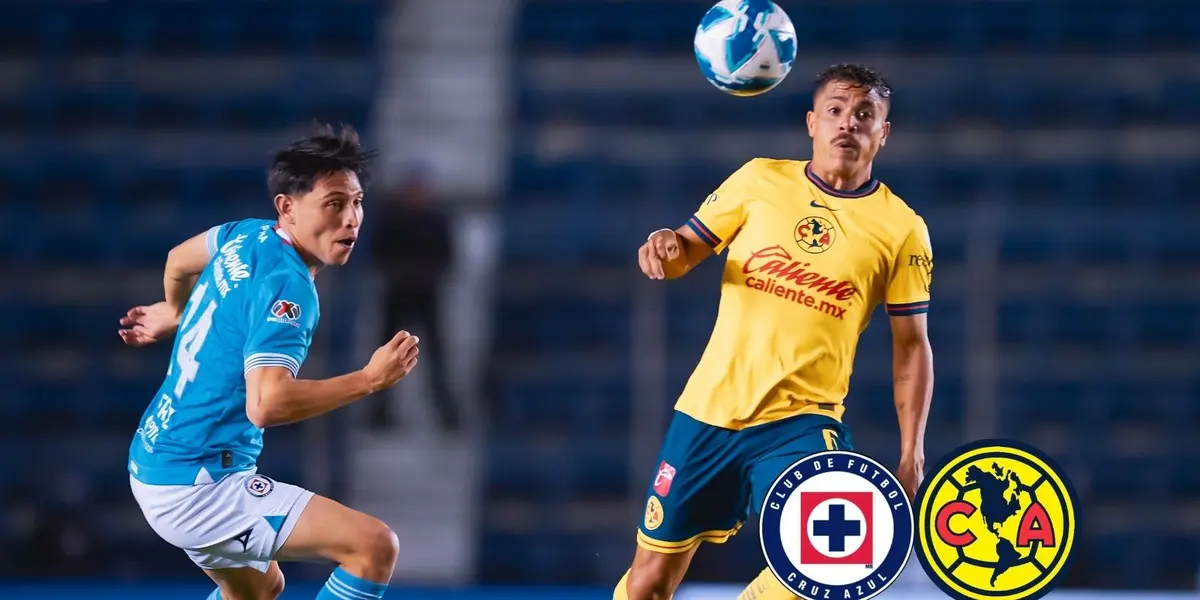 Cruz Azul contra América (Foto: Club América) 