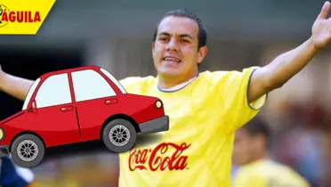 Cuauhtémoc Blanco en el América (Fuente: Milenio)